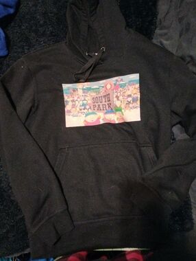 South Park Graphic Hoodie - Black